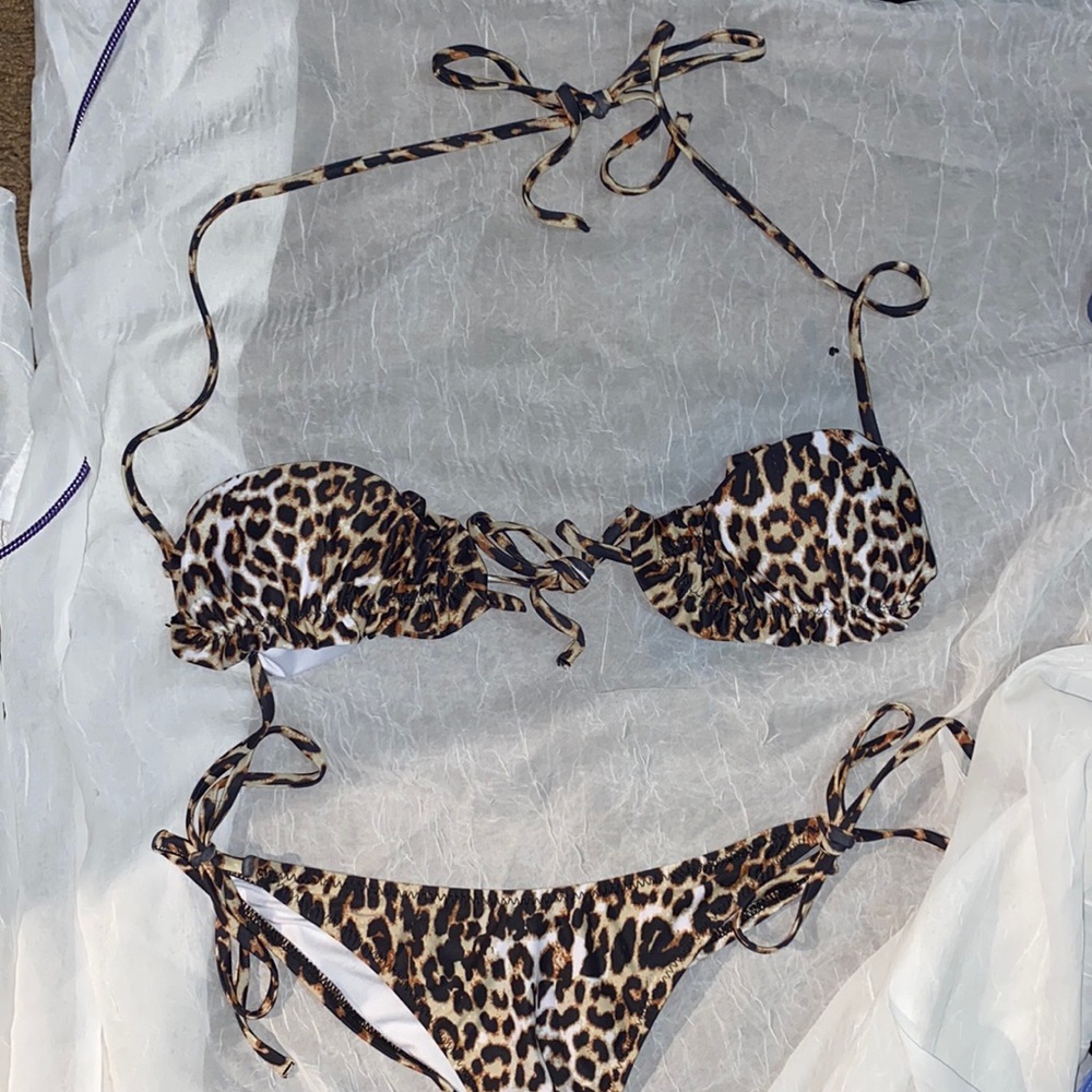 Polyester bathing suit 2 piece